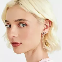 BRINCO COM CRISTAIS OVAIS YELLOW - Carlota Acessórios