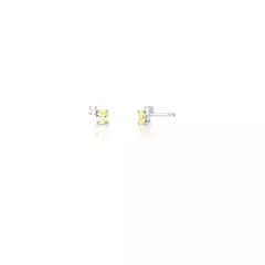 BRINCO COM CRISTAIS OVAIS YELLOW - comprar online