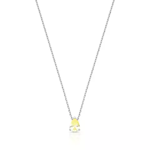 COLAR COM PINGENTE EM CRISTAL DE GOTA YELLOW - comprar online