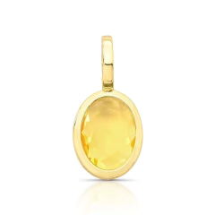 PINGENTE CRISTAL OVAL COLORIDO - comprar online