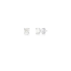 BRINCO PONTO DE LUZ 6.5MM 1CT MOISSANITE