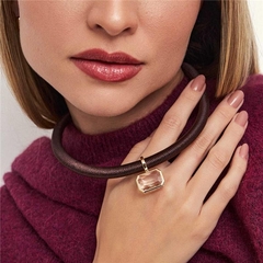 PINGENTE CRISTAL RETANGULAR
