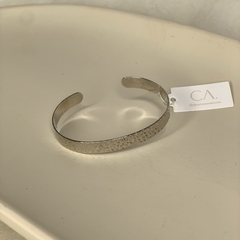 BRACELETE TRABALHADO RODIO BRANCO - comprar online