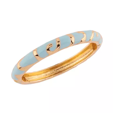 BRACELETE RESINA FINO AZUL