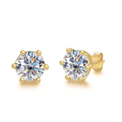 BRINCO PONTO DE LUZ MOISSANITE 8.0MM - comprar online