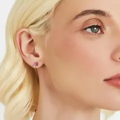 BRINCO COM CRISTAIS OVAIS PINK na internet