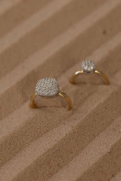 ANEL REGULÁVEL ROCK CRAVEJADO GRANDE - loja online