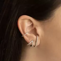 BRINCO EARHOOK FIO ZIRCONIA - loja online