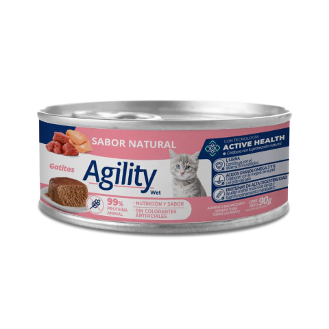 Lata Agility Gatos Kitten 90 Grs