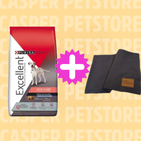 Excellent Skin Care Perro Adulto 15kg + Manta Excellent