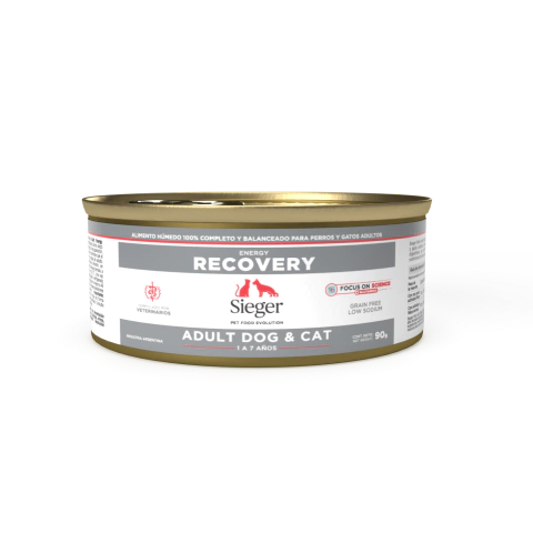 Sieger Wet Extra Recovery 90 Grs. - Perro y Gato -