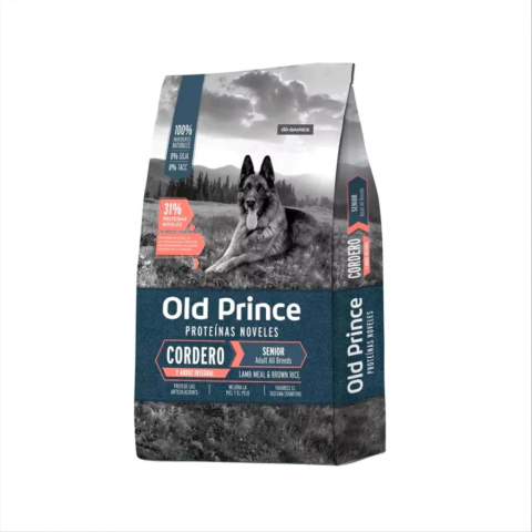 Old Prince Novel Cordero y Arroz Adulto Senior 15Kg