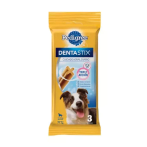 Pedigree DentaStix Razas Medianas x 3 unidades X 12 Unidades