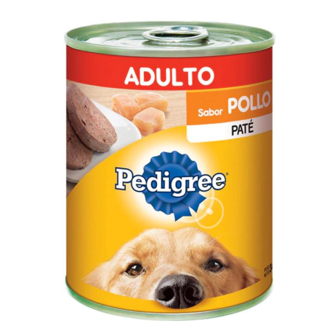 Pedigree Lata Adulto Sabor Pollo 340Grs X 6 Unidades