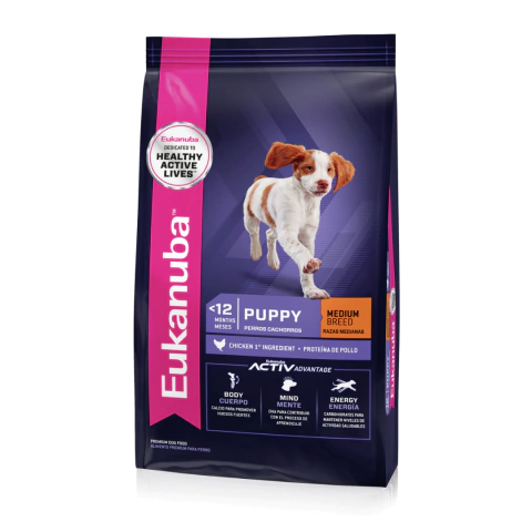 Eukanuba Puppy Razas Medianas 3Kg