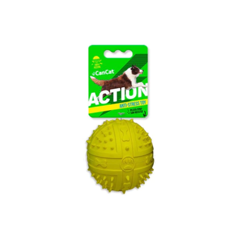 Pelota CanCat Rubber Spikey Rope