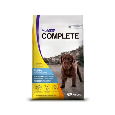 Vitalcan Complete Perro Puppy Medium Razas Grandes 20Kg