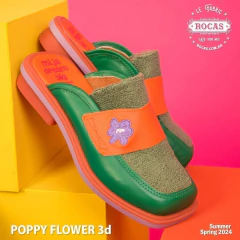 POPPY FLOWER ZUECO (ZU13D)