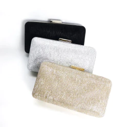 CLUTCH DISEÑO ONDAS BRILLOSO (TG-4329)