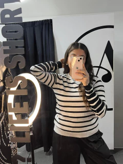 SWEATER LULU RAYAS COMBINADO (ADHS176)