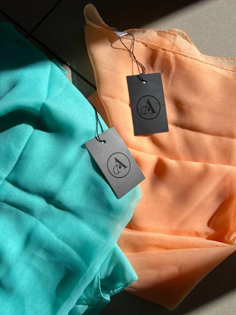 PAREO GASA ESTAMP 100% POLIESTER (P5001)