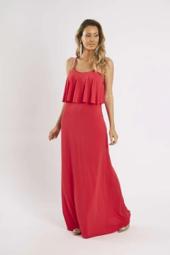 VESTIDO CAPA LARGO (BU020) - comprar online