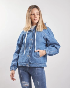 CHAQUETA BOMBER C/CAPUCHA (ROY)