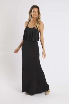 VESTIDO CAPA LARGO (BU020)