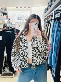 CAMPERA JEANS PRINT (ADHC76) - comprar online