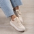 Tênis Casual Bege Cod 725