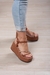 Sandália Plataforma Caramelo Cod 513 - comprar online