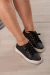 Tênis Casual Tressê Preto Cod 3021 na internet