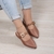Slingback Fivela Caramelo Cod 485