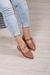 Slingback Fivela Caramelo Cod 485 - comprar online