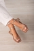 Rasteira Alice Dourada - comprar online
