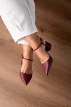 Scarpin Serena Marsala - comprar online