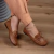 Mocassim em Couro Caramelo Cod 301