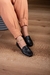 Mocassim em Couro Preto Cod 301 - comprar online