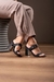 Tamanco Fivela Preto (9cm) Cod 118 - comprar online