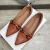 Mocassim Fivela Terracota - Gio Faé