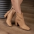Bota Zíper Salto Bloco (7cm) Cod 250