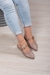 Slingback Fivela Cinza Cod 485 - comprar online
