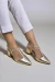 Scarpin Carmela Dourado - comprar online