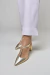 Scarpin Carmela Dourado - loja online