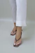 Sandália Bianca Marrom - Gio Faé Shoes