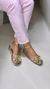Sandália Rasteira Flor Dourada - comprar online