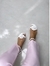 Sandália Rasteira Flor Off White - Gio Faé