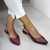 Scarpin Slingback Saltinho Marsala (3cm)