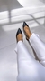 Scarpin Slingback Saltinho Preto (3cm) - Gio Faé