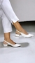 Scarpin Slingback Saltinho Off White (3cm) na internet